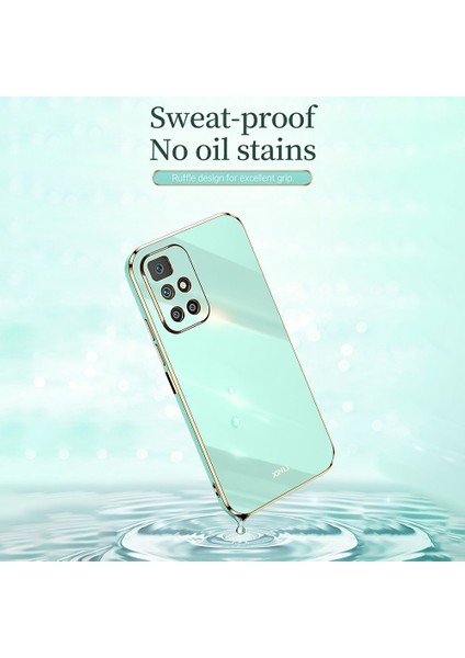 Xiaomi Redmi Için Xinli 10 4g (2021)/REDMI 10 2022 4g/redmi 10 Prime/redmi Not 11 4g (Mediatek) Elektrokaplatma Edge-Red ile Telefon Kılıfı (Yurt Dışından) modelleri