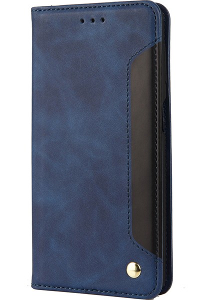 Cilt Touch Duygu Stand Cüzdan Renk Ekleme Telefon Kılıfı Xiaomi Redmi Için Deri Kapak Not 11 Pro 5g (Çin) (Mediatek)/note 11 Pro+ 5g-Blue (Yurt Dışından) fiyatları