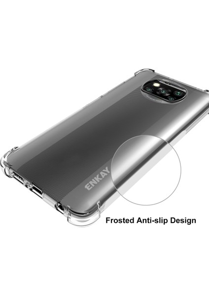 Xiaomi Poco X3/x3 Nfc Için Şok Geçirmez Net Tpu Kasası (Yurt Dışından)
