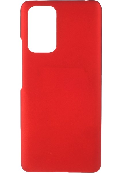 Xiaomi Redmi Note 10 Pro 4g (Global)/(Hindistan)/note 10 Pro Max-Red Için Rahat Dokunmatik Ka Pc Sert Arka Kasa (Yurt Dışından)