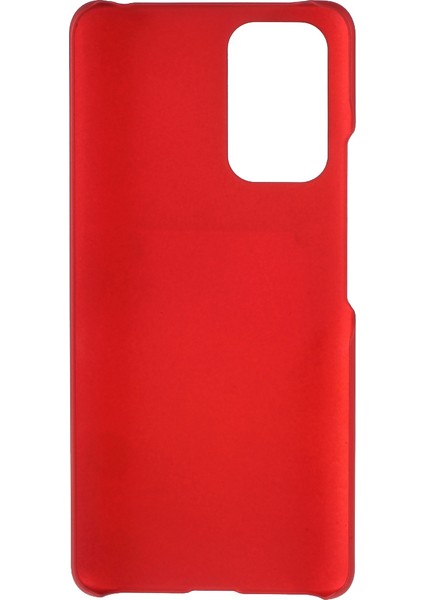 Xiaomi Redmi Note 10 Pro 4g (Global)/(Hindistan)/note 10 Pro Max-Red Için Rahat Dokunmatik Ka Pc Sert Arka Kasa (Yurt Dışından)