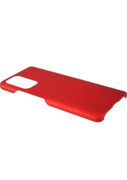 Xiaomi Redmi Note 10 Pro 4g (Global)/(Hindistan)/note 10 Pro Max-Red Için Rahat Dokunmatik Ka Pc Sert Arka Kasa (Yurt Dışından)