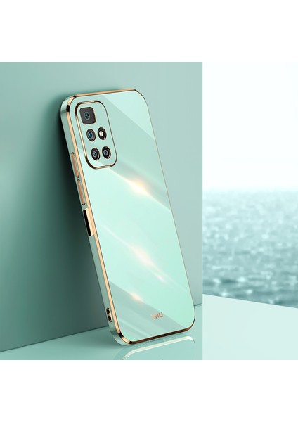Xiaomi Redmi Için Xinli 10 4g (2021)/REDMI 10 2022 4g/redmi 10 Prime/redmi Not 11 4g (Mediatek) Elektrokaplatma Edge-Chyan ile Telefon Kılıfı (Yurt Dışından) fiyatları