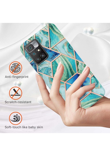 2.0mm Ultra Yetenekli Desen Baskı Imd Elektraplama Xiaomi Redmi Için Esnek Tpu Telefon Kılıf Kapağı Not 11 4g (Mediatek)/10 4g (2021)/10 2022 4g/10 Prime-Green (Yurt Dışından) fiyatları