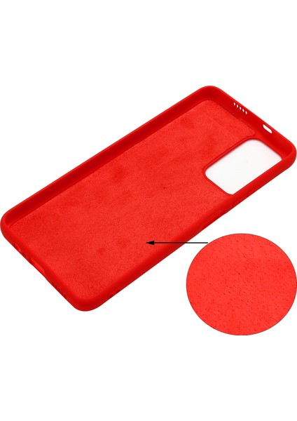 Yumuşak Sıvı Silikon Hafif Mikrofiber Astar Yastık Doku Xiaomi Redmi Için Koruyucu Kapak Not 11 5g (Çin) (Mediatek)/redmi Not 11T 5g/not 11S 5g-Red (Yurt Dışından) fırsatları