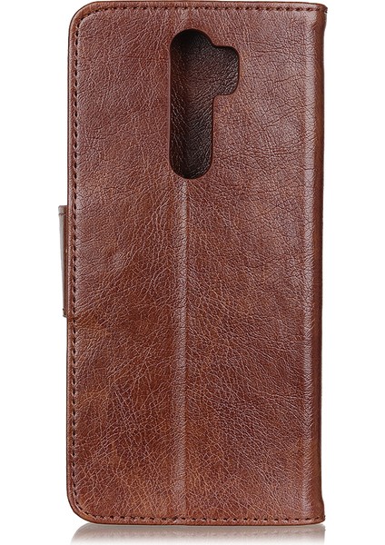 Nappa Doku Xiaomi Redmi Için Deri Deri Cüzdan Kılıfı 9-Brown (Yurt Dışından) modelleri