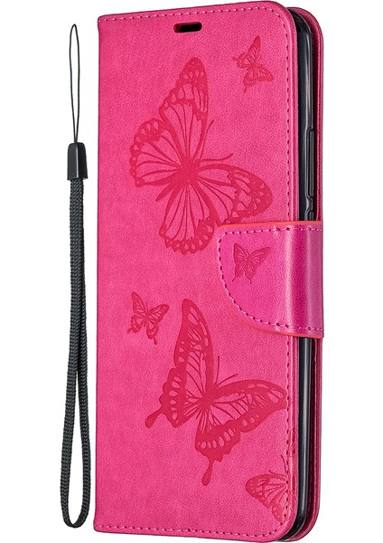 Baskı Kelebekleri Cüzdan Stand Flip Deri Telefon Kabuğu Xiaomi Redmi 9-Rose Için (Yurt Dışından) fiyatları