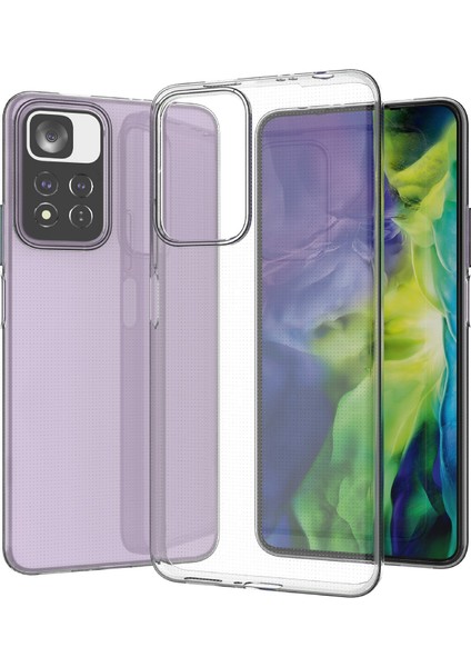 Ultra Ince Tpu Xiaomi Redmi Için Net Cep Telefonu Kasası Koruyucu Kapak Not 11 Pro+ 5g/redmi Note 11 Pro 5g (Çin) (Mediatek) (Yurt Dışından)