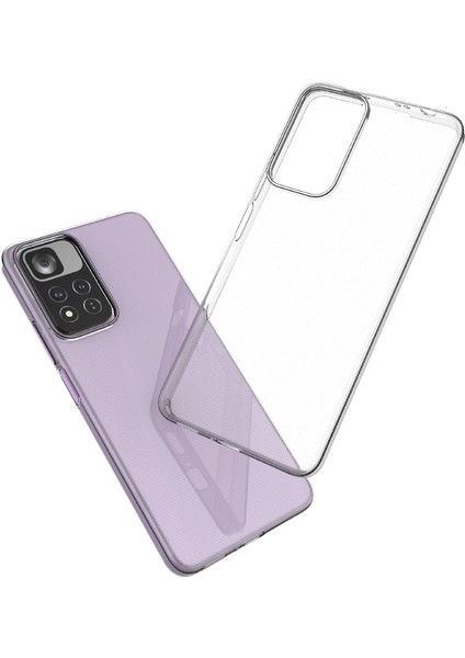 Ultra Ince Tpu Xiaomi Redmi Için Net Cep Telefonu Kasası Koruyucu Kapak Not 11 Pro+ 5g/redmi Note 11 Pro 5g (Çin) (Mediatek) (Yurt Dışından)