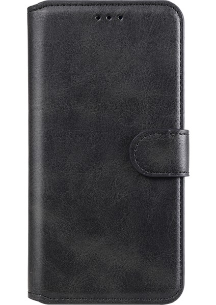 Xiaomi Redmi Için Klasik Cüzdan Stand Flip Deri Telefon Kılıfı Not 9 5g/redmi Not 9t 5g-Black (Yurt Dışından)