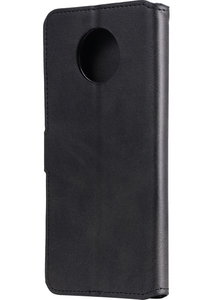 Xiaomi Redmi Için Klasik Cüzdan Stand Flip Deri Telefon Kılıfı Not 9 5g/redmi Not 9t 5g-Black (Yurt Dışından)