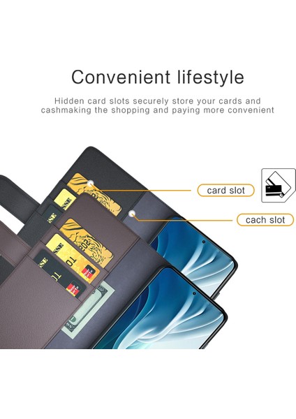 Xiaomi Mi 11I/POCO F3/redmı K40/REDMI K40 Pro/redmi K40 Pro+ Split Orijinal Deri Kitap Cüzdan Flip Kılıf Tam Koruma Folio Stand Kapak Koruyucu-Brown (Yurt Dışından) modelleri