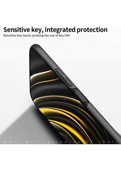 Shield Ultra Sert Pc Telefon Kılıfı Mat Kaplama Xiaomi Poco M3-Red Için Mat Drop Anti-Drop Koruyucu Kılıf (Yurt Dışından)