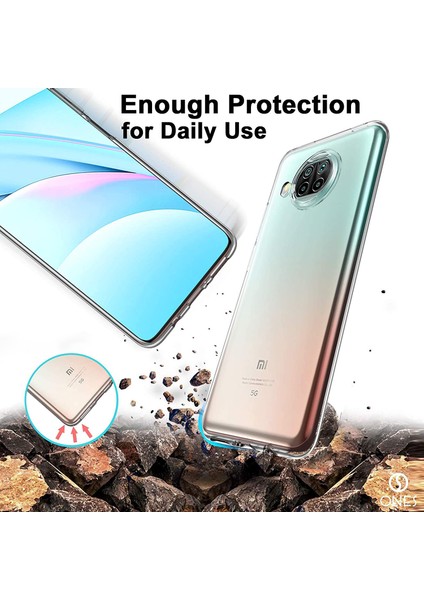 Xiaomi Mi 10T Lite 5g Için Önleme Önleme Önleme See-Net Tpu Kabuğu Kasası (Yurt Dışından)