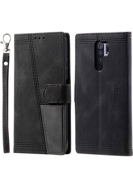 Xiaomi Için Ttudrch Redmı 9 004 Birleştirme Cilt Touch Stand Telefon Kılıfı (Yurt Dışından)
