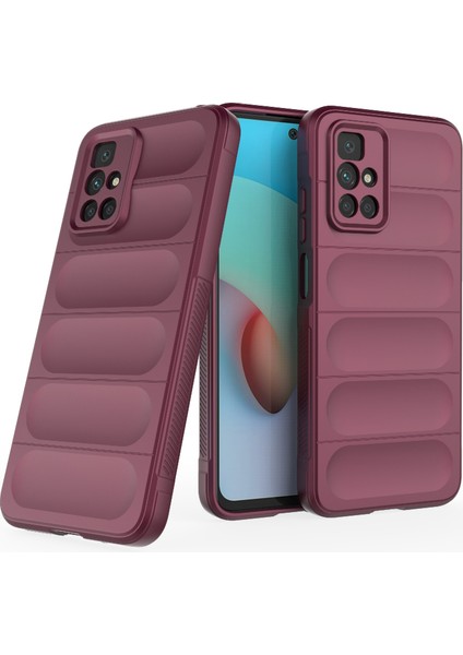 Xiaomi Için Redmi 10 2022 4g/redmi 10 4g (2021)/REDMI Not 11 4g (Mediatek) Bırakma Geçirmez Telefon Vaka-Wine Kırmızısı (Yurt Dışından) fiyatları