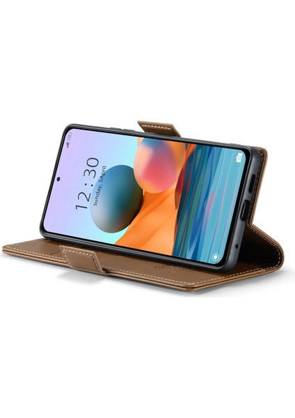 Xiaomi Redmi Için Telefon Kılıfı Note 10 Pro 4g (Hindistan)/(Global)/note 10 Pro Max 4g Rfıd Engelleme Cüzdan Stand Deri Kapak Kılıfı (Yurt Dışından) fırsatları