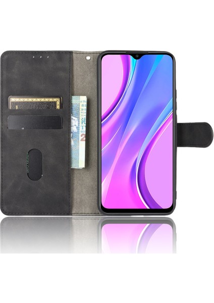 Xiaomi Redmi 9-Black Için Deri Touch Cüzdan Deri Deri Flip Shell (Yurt Dışından) fırsatları