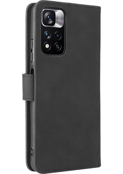 Xiaomi Redmi Için Not 11 5g (Çin) (Mediatek)/redmi Not 11T 5g/redmi Not 11S 5g Iyi Korumalı Folio Flip Flip Cilt Dokunuşu Hisse (Yurt Dışından)