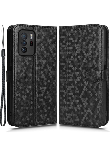Xiaomi Için Poco X3 Gt/redmı Note 10 Pro 5g Stand Cüzdan Telefon Kılıfı (Yurt Dışından)