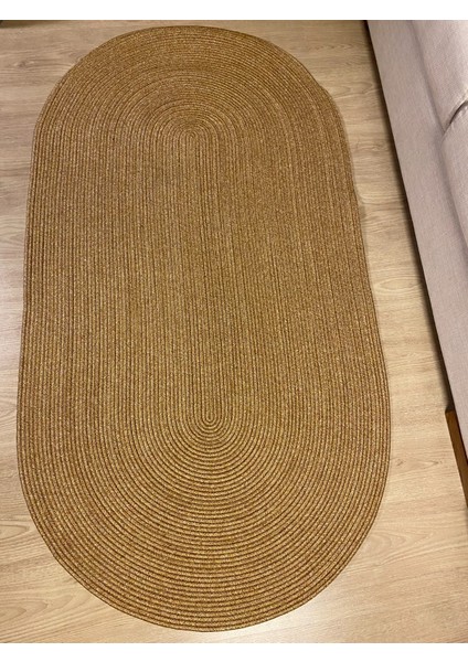 Oval Hasır Görünümlü Jüt Kilim fırsatları