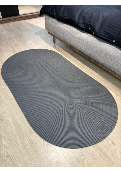Oval Hasır Görünümlü Jüt Kilim modelleri