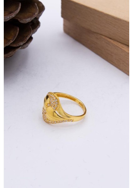 22 Ayar Altın Yüzük Füzyon Döküm Kadın Yüzük LKYZK1263 fiyatları