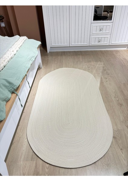 Oval Hasır Görünümlü Jüt Kilim fırsatları