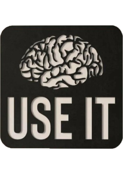 Use It Duvar Tablosu Ahşap Duvar Yazısı Lazer Duvar Süsü Dekoratif fiyatları