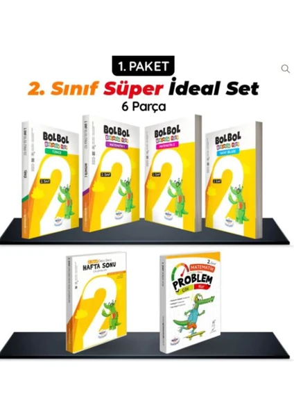 Öğretmen Evde Yayınları 2. Sınıf Süper Ideal Set – 6 Parça