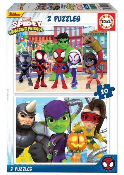 2X20 Spıdey & Amazıng Frıends
