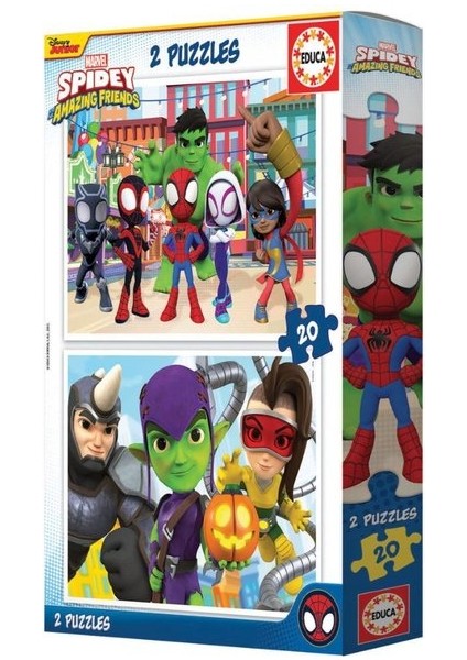 2X20 Spıdey & Amazıng Frıends