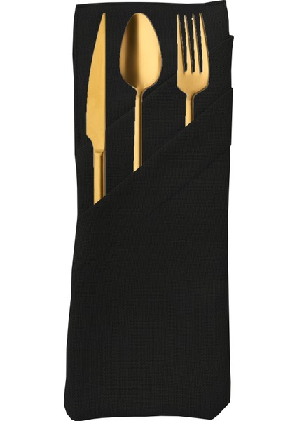 Çatal Kaşık Bıçak Cepli Servis Sunum 1 Adet