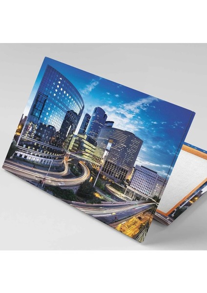 Şehir Manzarası Emlak Real Estate Emlakçı Kanvas Tablo AR030234 fiyatları