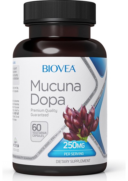 Dopa Mucuna 250 mg - 60 Caps