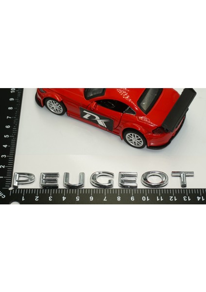 Citroen Bagaj Krom Abs 3m 3D Yazı Logo Amblem 13,5 cm