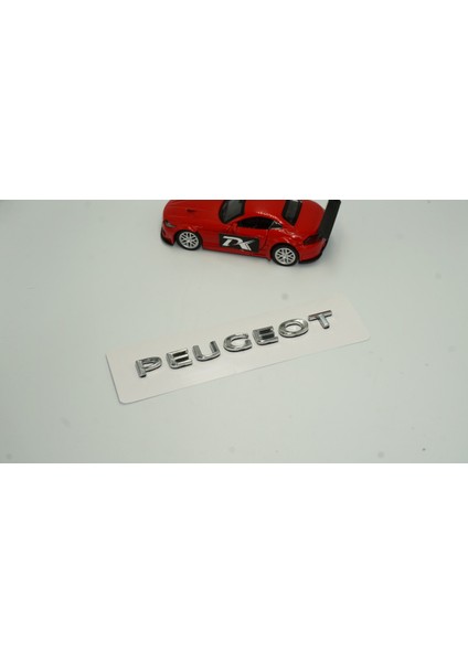 Citroen Bagaj Krom Abs 3m 3D Yazı Logo Amblem 13,5 cm