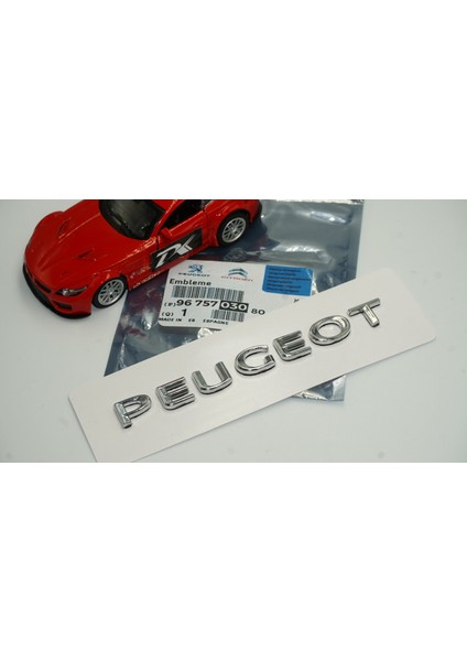 Citroen Bagaj Krom Abs 3m 3D Yazı Logo Amblem 13,5 cm