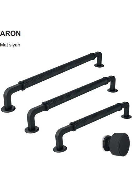 Aron Kulp Siyah Renkli 224MM 4'lü Paket modelleri