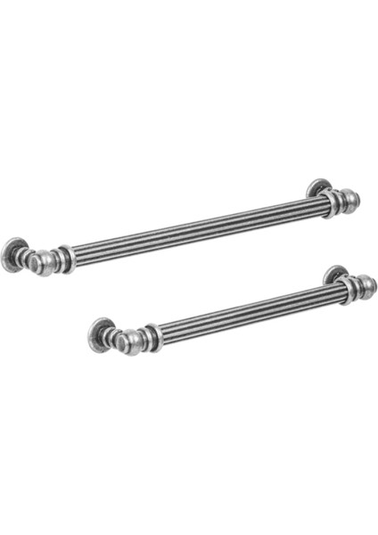 Resel Kulp Antik Gümüş Renkli C:224MM 4'lü Paket modelleri