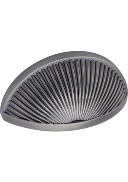 Gain Kabuk Kulp Antik Gümüş Renkli 64MM 4'lü Paket