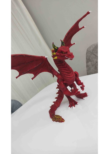 Giftbox 3D Hareketli Red Dragon