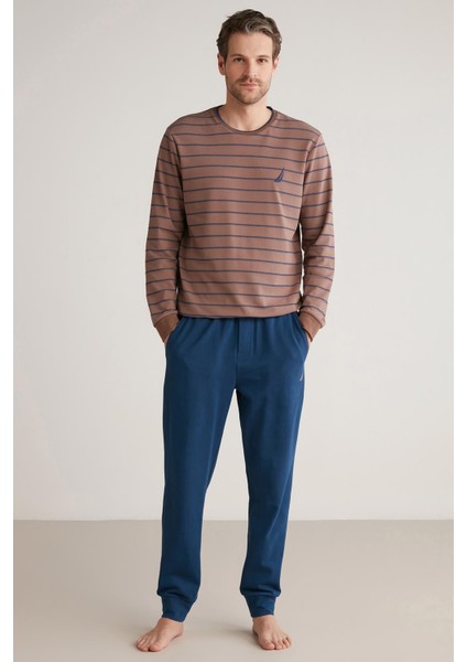 Çizgili Pijama Takımı