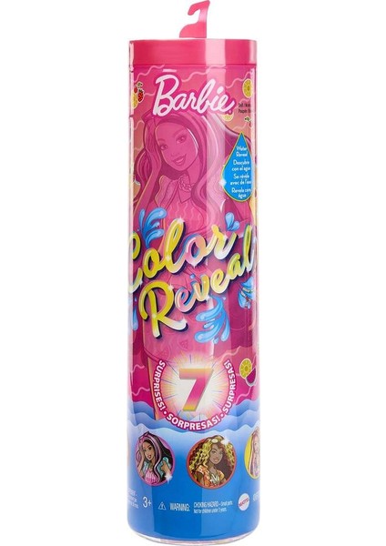 Color Reveal Meyve Deseni Elbiseli Bebekler HJX49