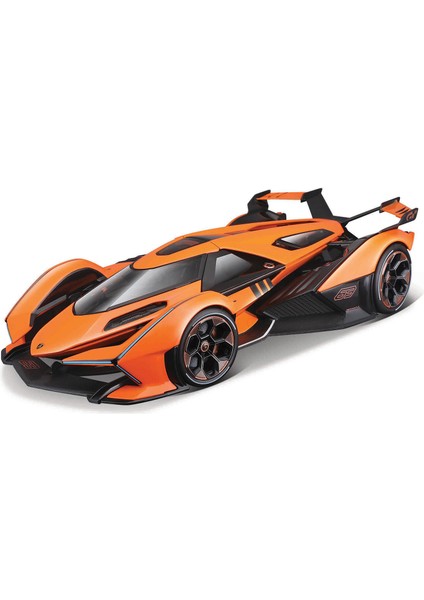 Lamborghini V12 Vision Gran Turismo Model Araba 1/18 - Turuncu
