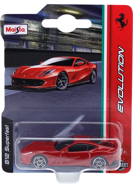 Ferrari Evolution 7 cm Araçlar - 812 Superfast Kırmızı