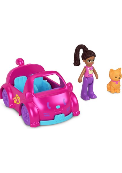 Polly Pocket'ın Muhteşem Araçları Oyun Setleri HMJ80