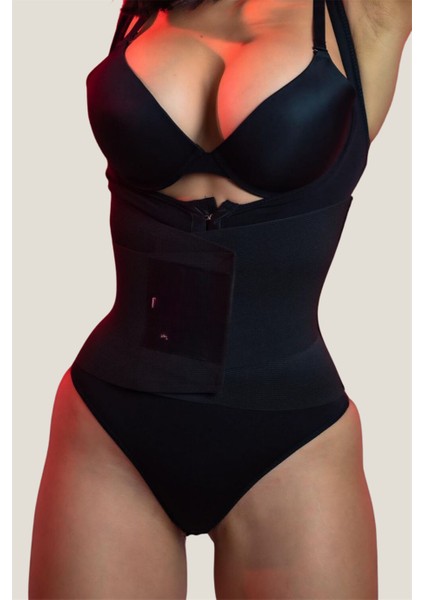 Fitbody Siyah Renk Latex Korse fırsatları