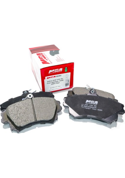 Volvo S40 V40 Ön Fren Balatası 1998 2004 Mga