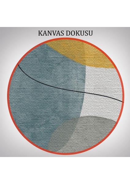 Soyut Tablo Seti 3 Parça Dekoratif Duvar Tablosu-Aa-1